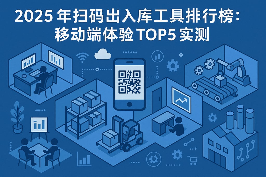 2025 年扫码出入库工具排行榜：移动端体验 TOP5 实测